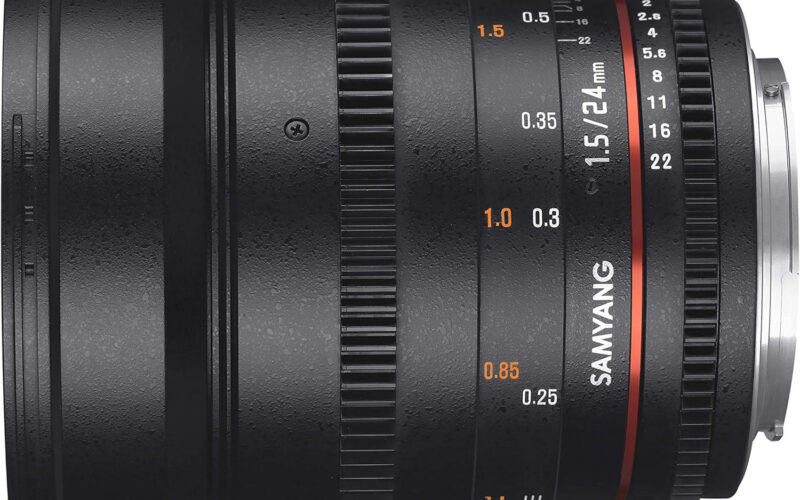 Samyang 24 mm T1.5 Cine EF Prime hire