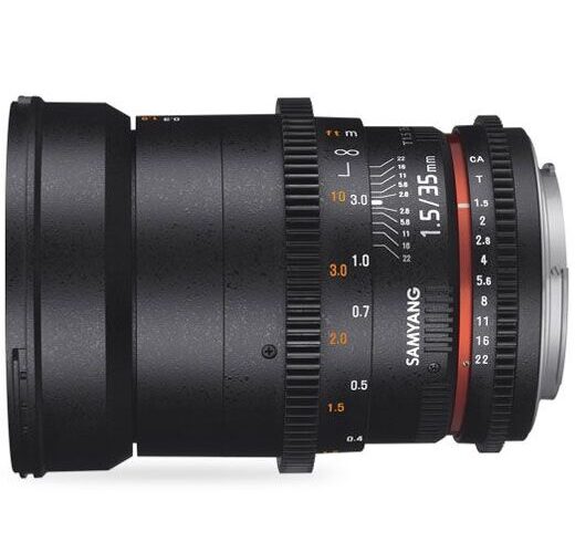 Samyang 35 mm T1.5 Cine EF Prime hire