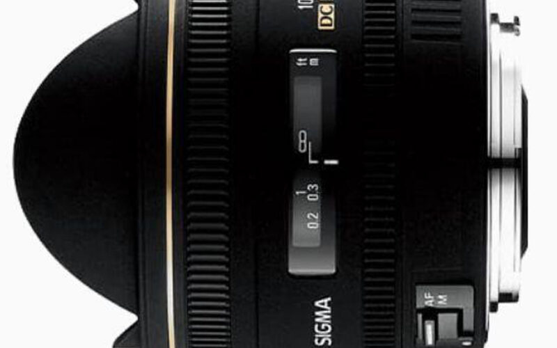 Sigma 10mm F2.8 EX EF FISHEYE (CUT)